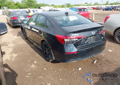 2023 Honda Civic Sport из США, поврежденный, VIN 2HGFE2F58PH508945
